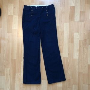 J. Crew Navy Sailor Pants
